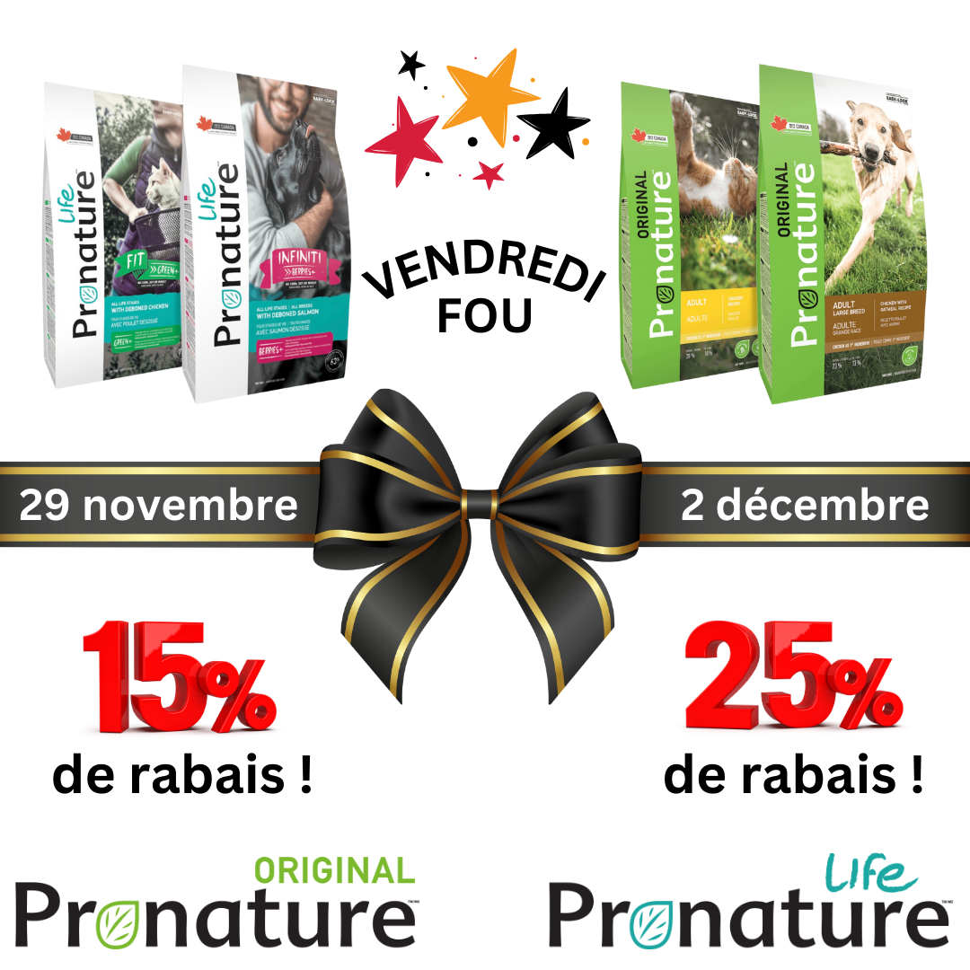 Pronature Life Pronature Original rabais vendredi fou