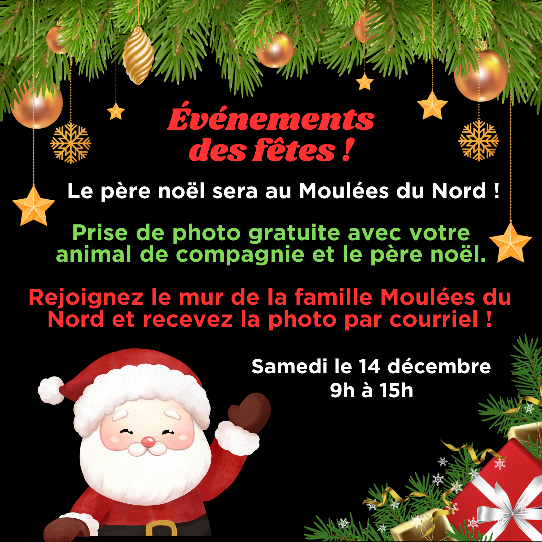 Événements décembre père noël