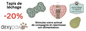 Dexipaws tapis de léchage chiens et chats