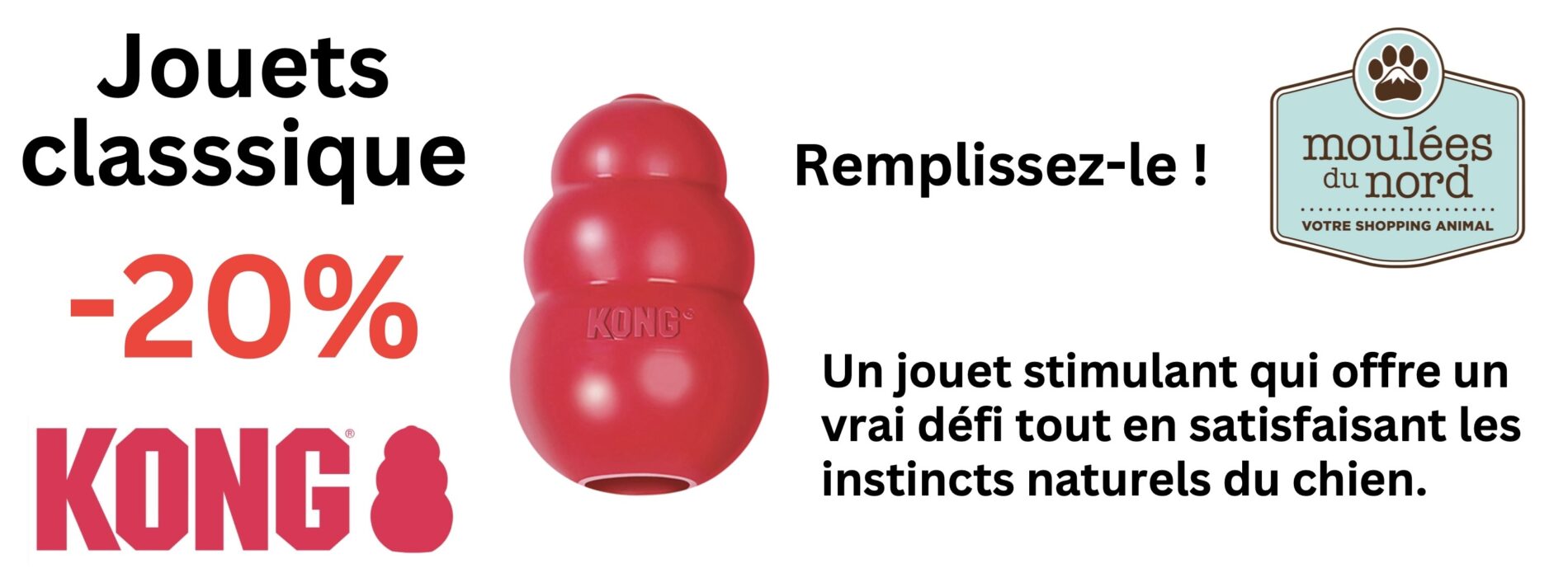 Kong classique pour chiens