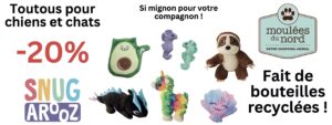 Toutous Snugarooz pour chiens et chats