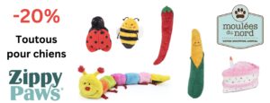 Rabais toutous pour chiens ZippyPaws