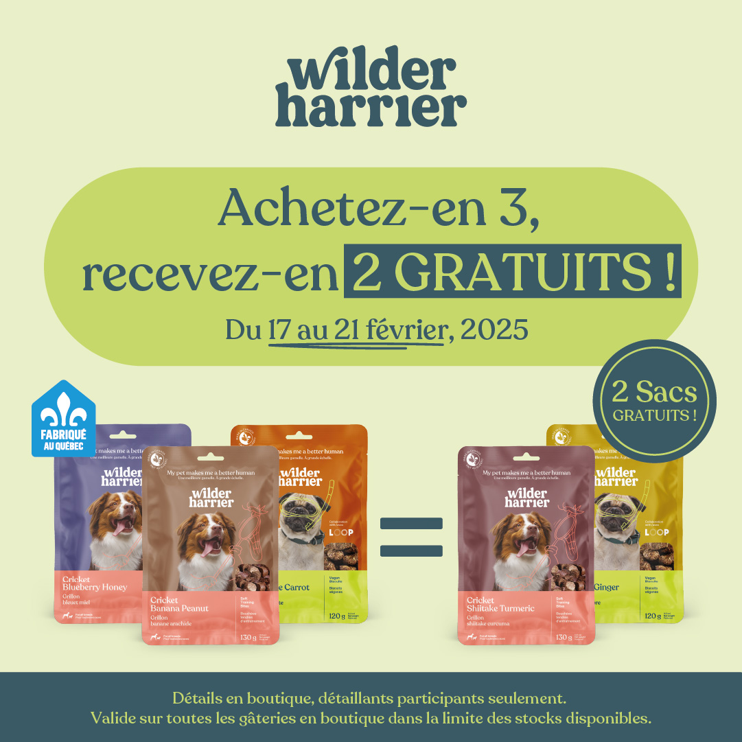 Gâteries Wilder harrier 3+2 gratuits