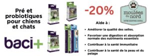 Promotions d'avril : Baci probiotiques pour chiens et chats