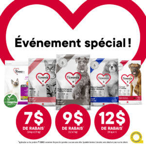 Gros rabais d'anniversaire sur la nourriture 1st Choice