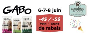 Rabais d'anniversaire sur Gabo