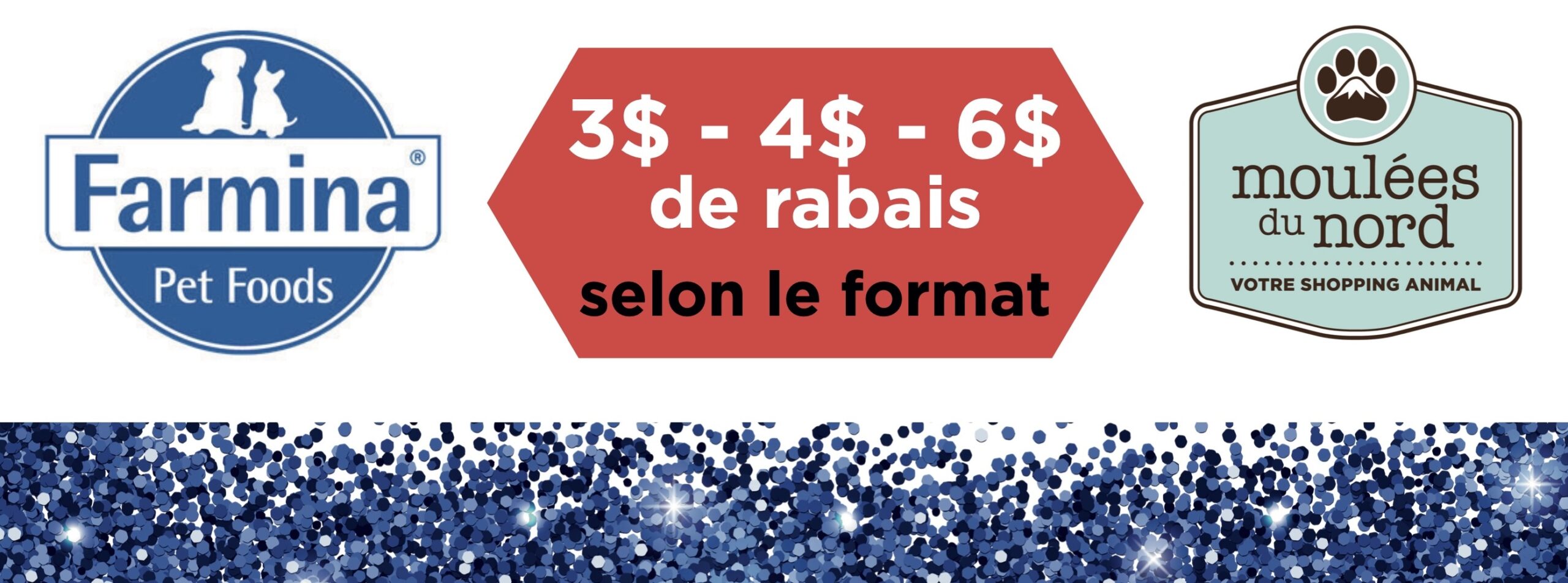 Rabais d'anniversaire sur Farmina