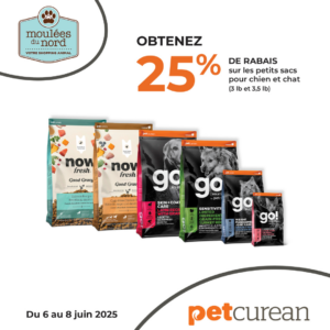 Petcurean en rabais