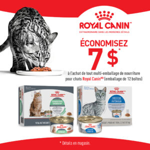 Royal Canin en rabais pour juin