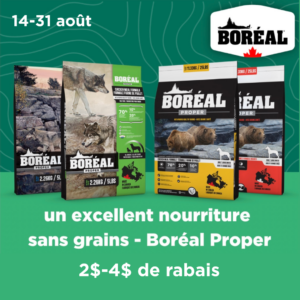 Boréal Proper en promotion