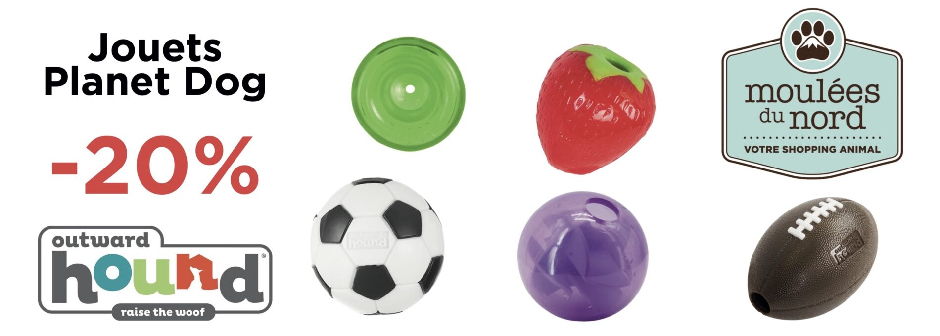 Jouets Planet Dog pour chien en promotion