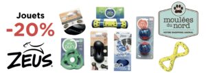 Jouets Zeus pour chien en rabais