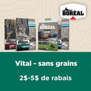 Boréal Vital pour chiens en rabais