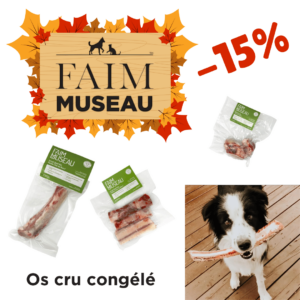 Rabais sur os cru congélé Faim Museau