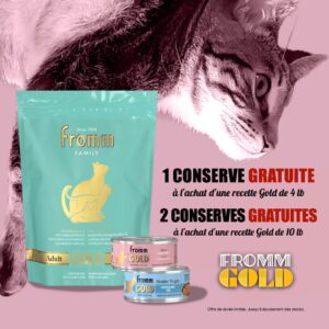 Fromm conserves pour chats gratuit