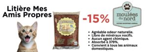 Promotion sur la litière Mes Amis Propres