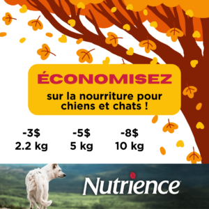 Rabais Nutrience Oktoberfest