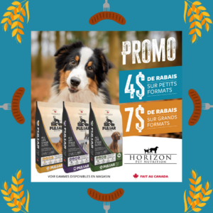 Rabais sur nourriture Horizon Pulsar pour chiens