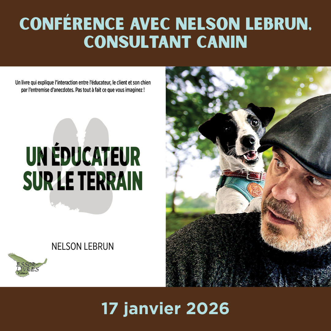 Conférence avec Nelson Lebrun, Consultant canin
