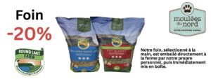 Foin Round Lake Farm en rabais pour petits animaux