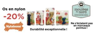 Os en nylon Nylabone en rabais pour novembre
