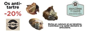 promotion sur les os Kyon anti-tartre pour chiens février 2026