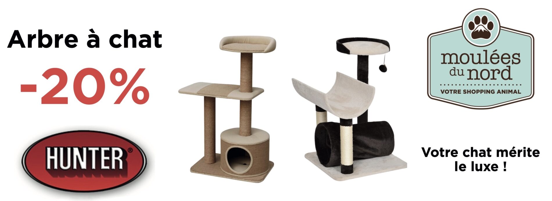 Arbre à chats Hunter en rabais décembre
