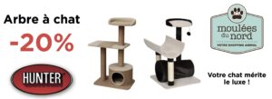 Arbre à chats Hunter en rabais décembre