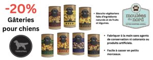 Gâteries Todd and Paul pour chiens en promotion