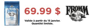 Rabais sur la nourriture pour chiens Fromm classic poisson