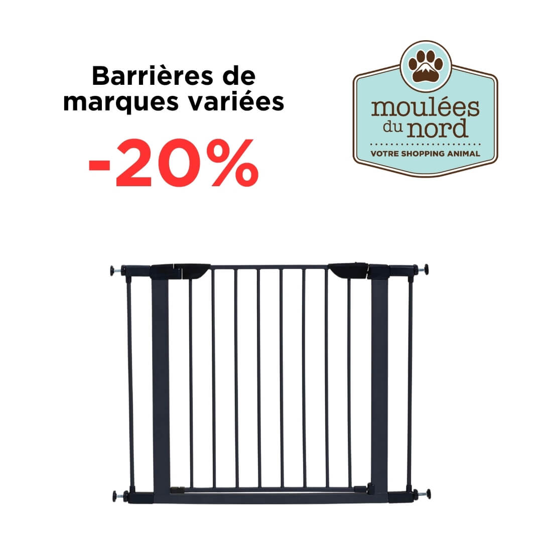 Barrières pour animaux de compagnies en rabais mars