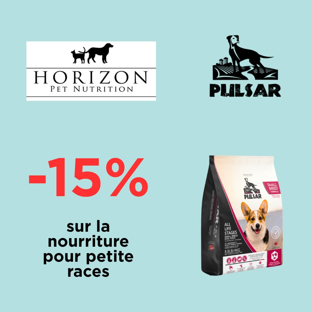 Rabais sur la nourriture Pulsar petit chiens