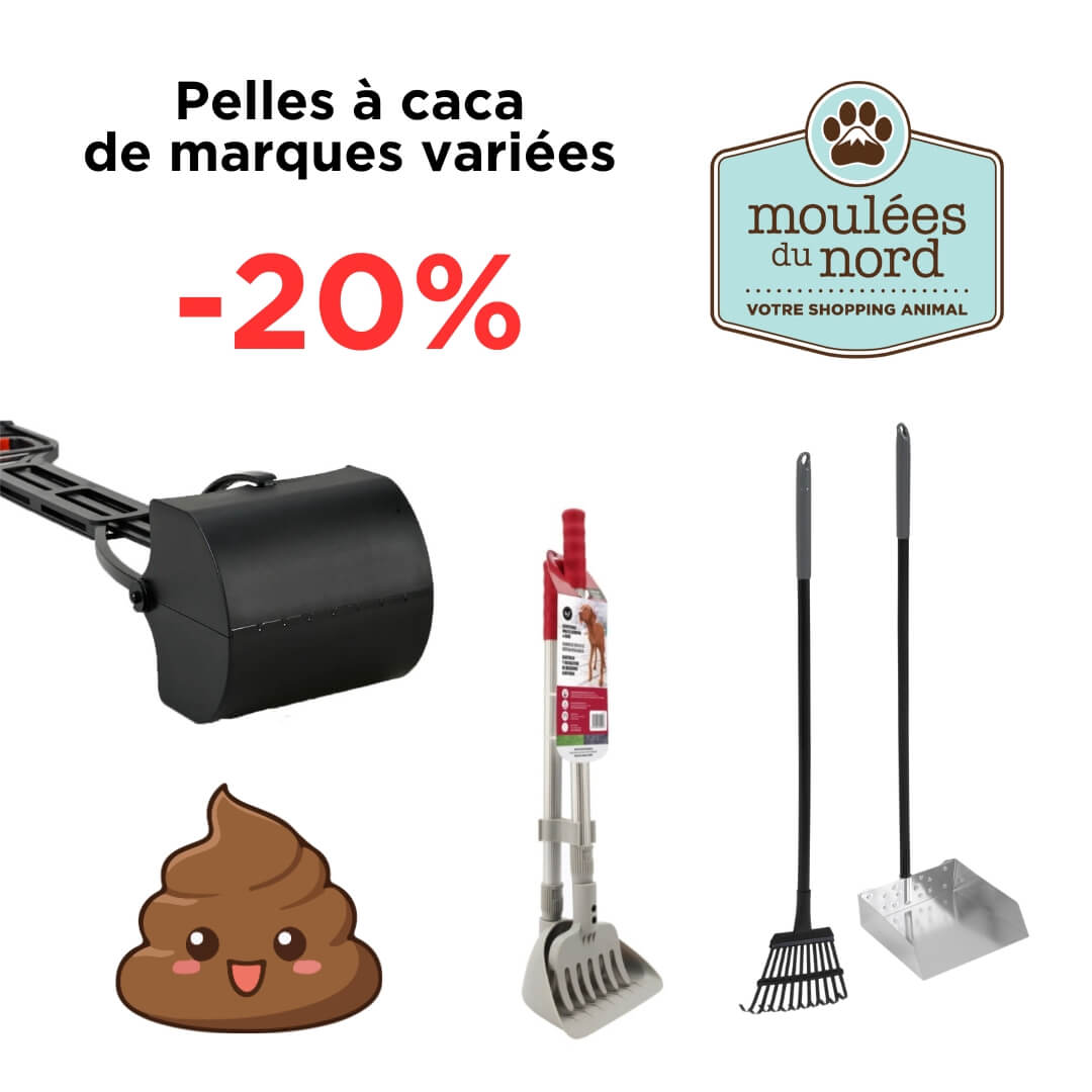 Pelles à caca pour chiens en promotions mai
