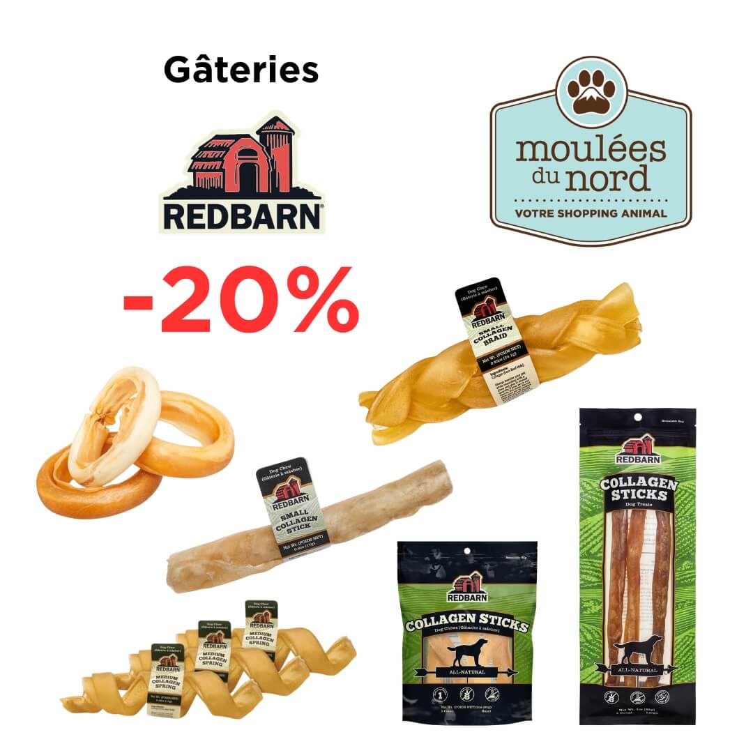 Promotion sur os Redbarn pour chien