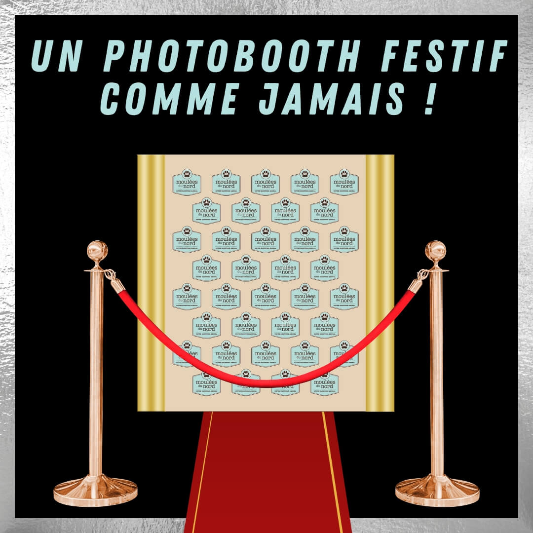 Photobooth tapis rouge 25è anniversaire Moulées du Nord Ste-Adèle
