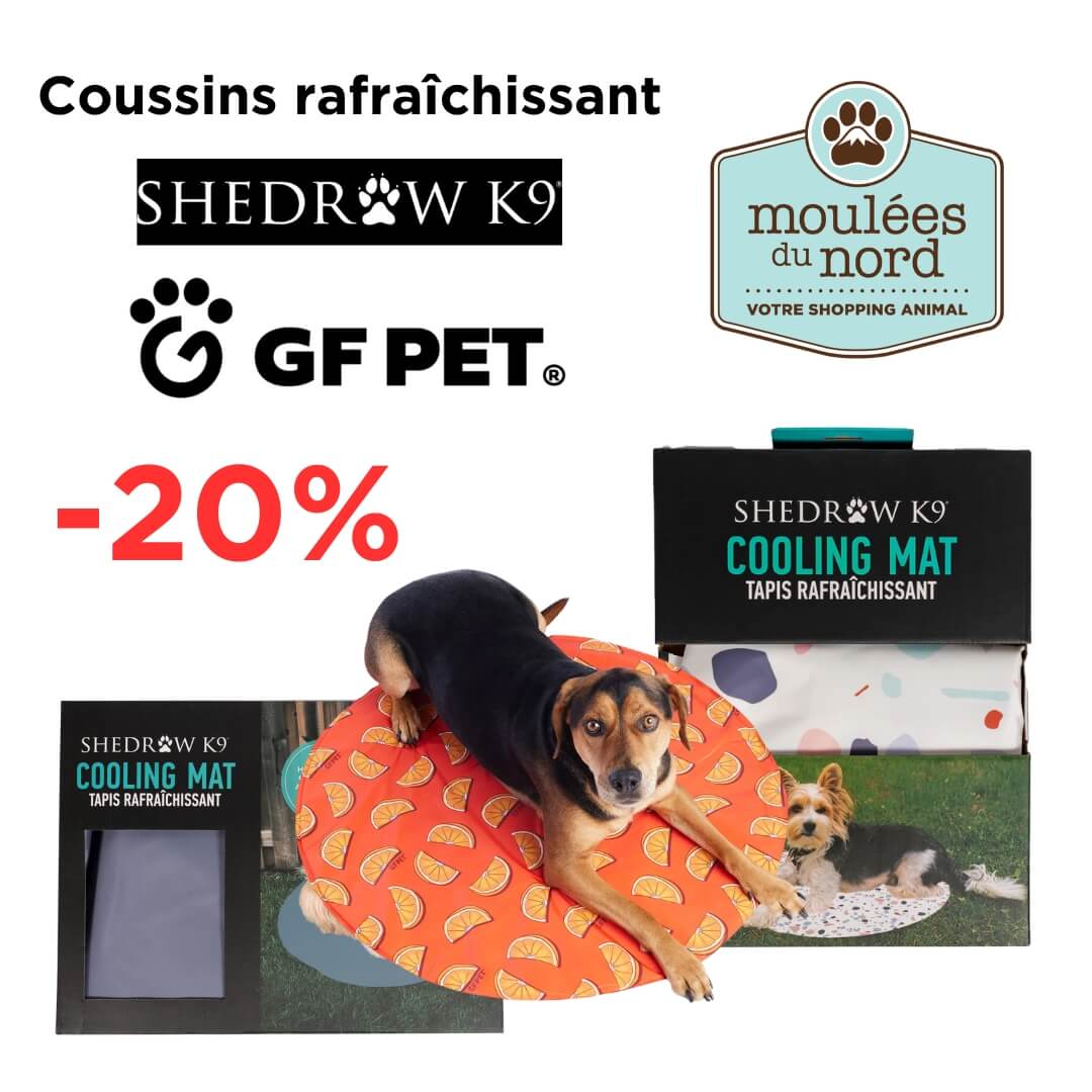 Rabais sur tapis rafraichissant Shedrow et GF Pet chiens