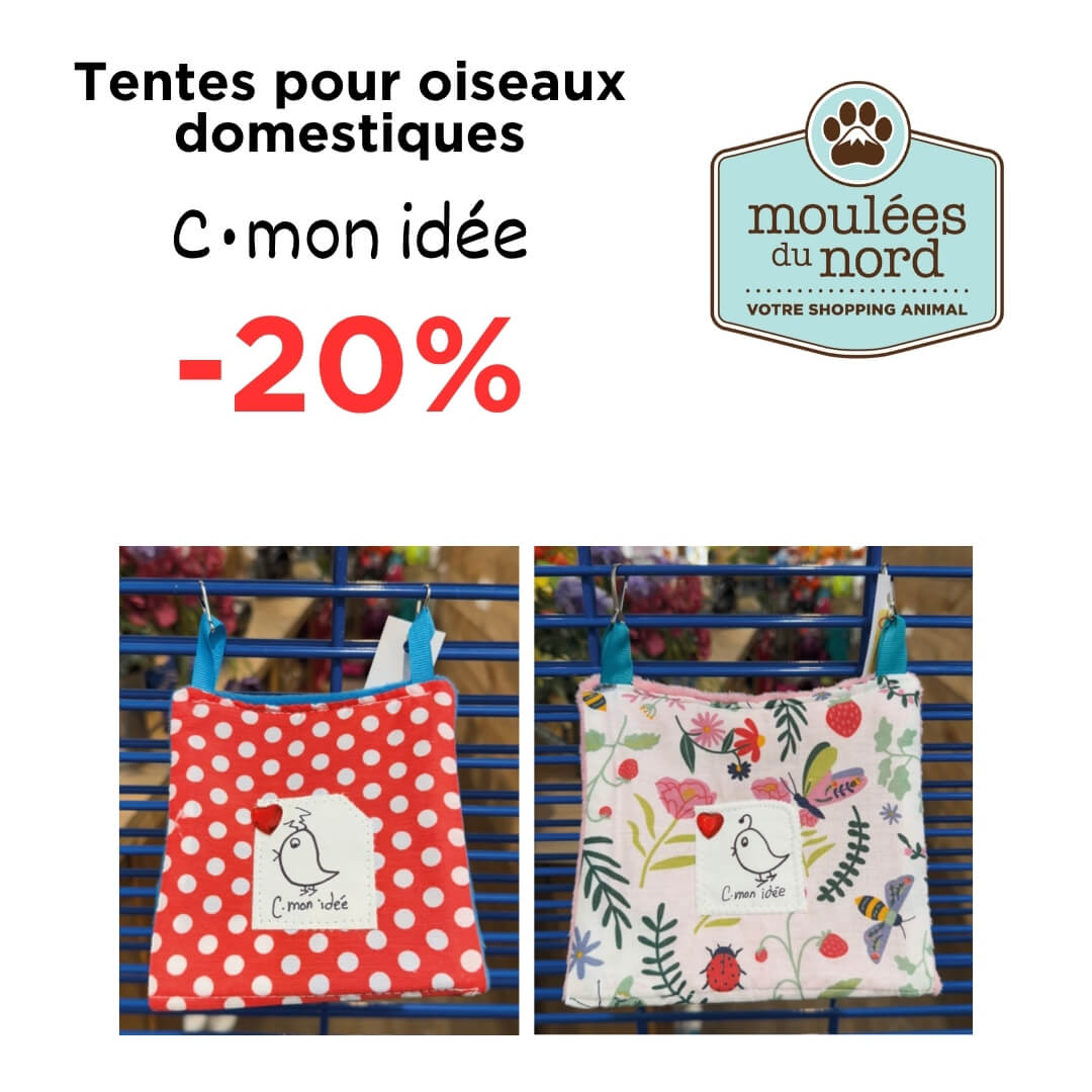 Promotion sur les tentes d'oiseaux C'Mon Idée